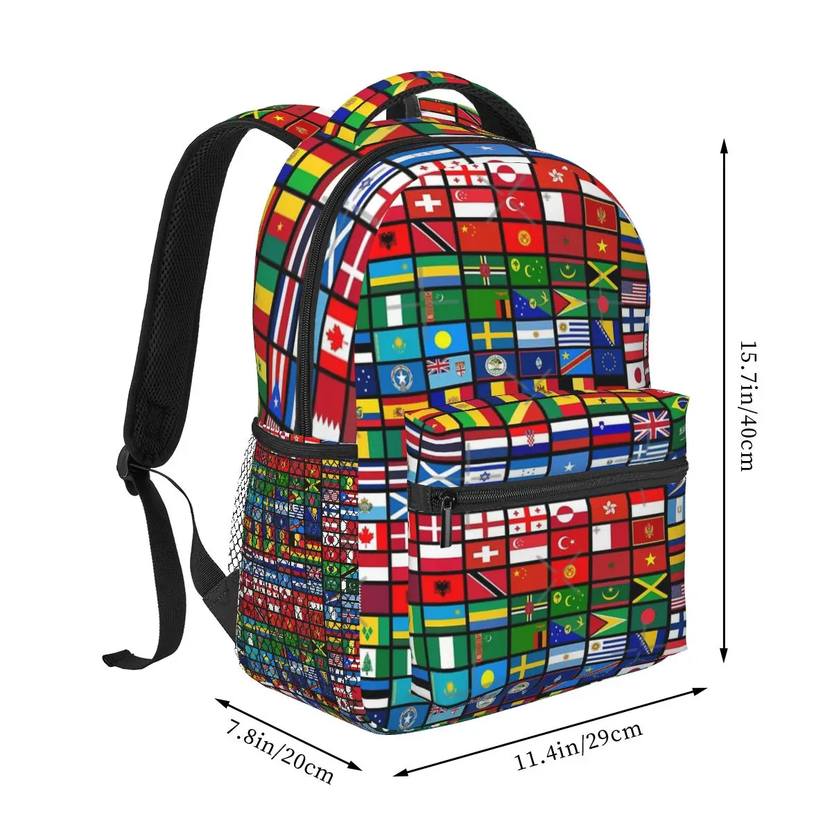 More Then 90 Flags Of The Countries Of The World,International Gift One Casual backpack