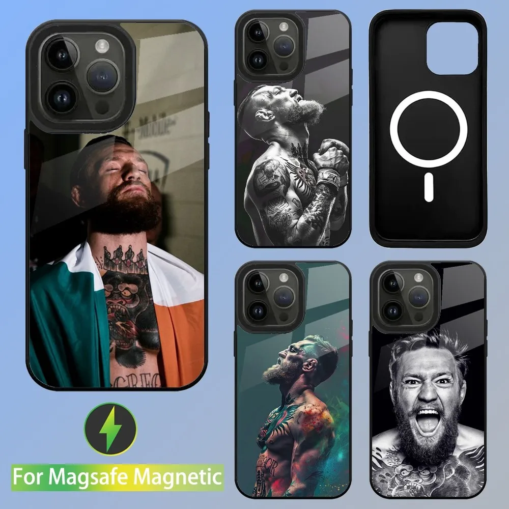 

Conor McGregor Phone Case For iPhone 15,14,13,12,11,Plus,Pro,Max Mini Magsafe Magnetic Wireless Charging