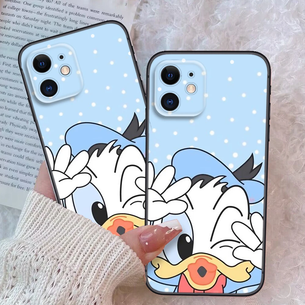 Z107 Donald Duck Soft Case for Huawei Y5P Y6P Y7A Y8P Y9A Y6 Y7 Y8S Y9S Y9 Prime Nova 9 9I 4E 5T 7 Mate 10 Lite 20 Pro P30