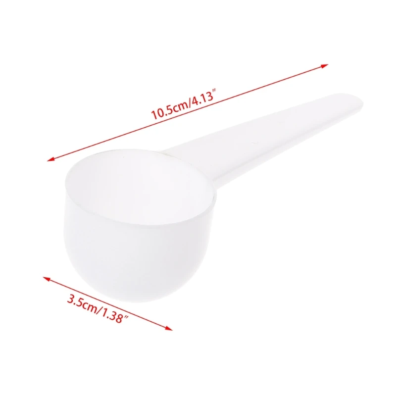 R1WA Milk Powder Measuring Spoon White Cooking Baking Small Accessory