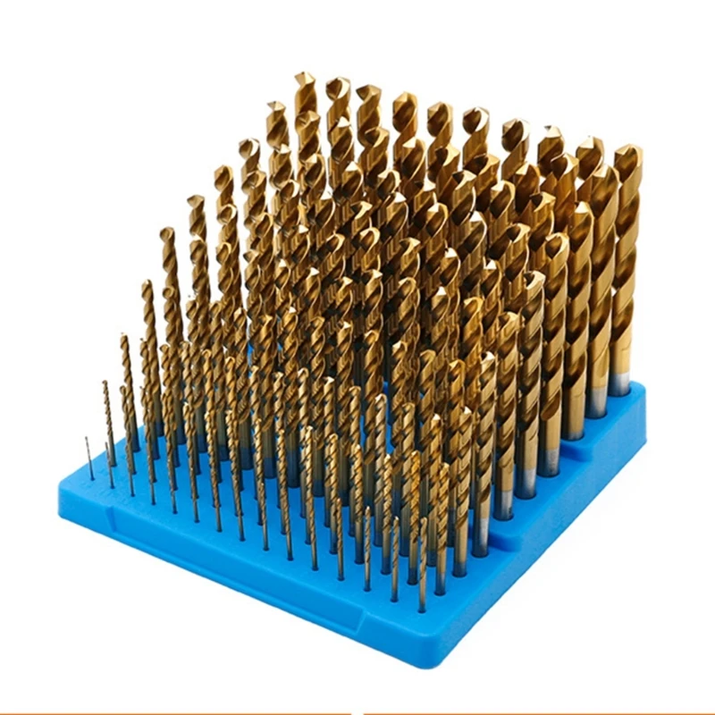 121 Holes Multifunctional Thickened Milling Cutter Reamer Drill Bit Storage Box