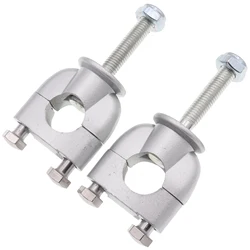 1Pair 22mm 7/8Inch Handlebar Riser Mount Clamps for Motorcycle Dirt Bike ATV