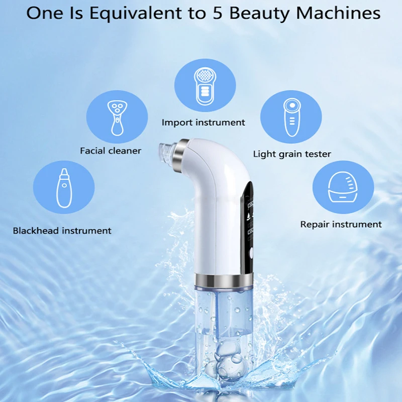 مزيل الرؤوس السوداء للوجه المحمول، مزيل رأس حب الشباب بالجريزوفولفين الماسي، أداة منزلية