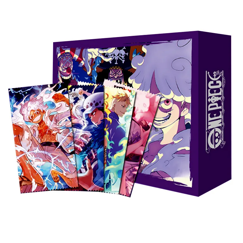 Luffy Anime Card Box Set, Cartes de collection de luxe, Carte de bureau, Qualité, Nouveau, 1 Pc