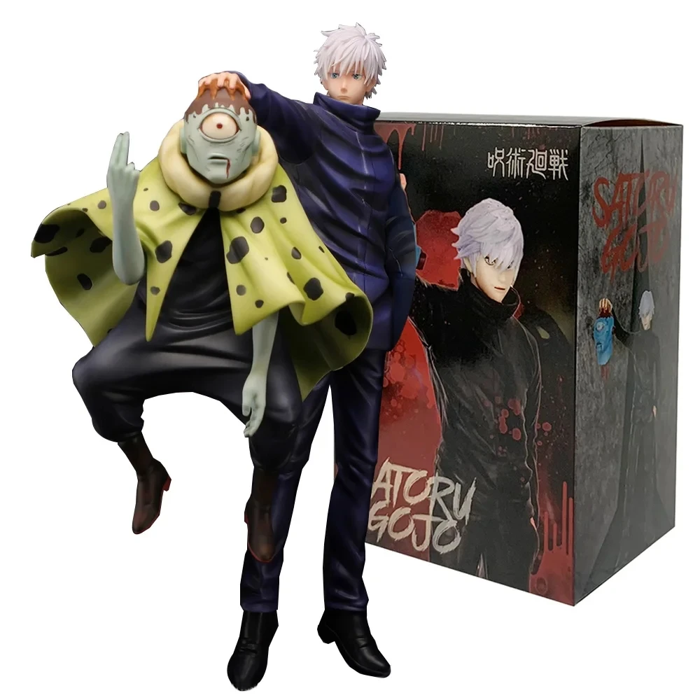 Heißer 19 CM Anime Jujutsu Kaisen Figur Staffel 2 Satoru Gojo Awakening Fliegen Modell Spielzeug Sammlung PVC Action Figure Puppe geschenk