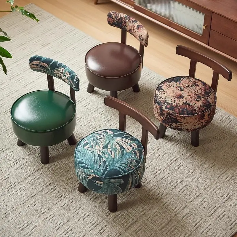 Modern Chinese Style Swivel Armchair - Curved Back Revolving Lounge Chair with Soft Cushion, Comfortable Padded Seat