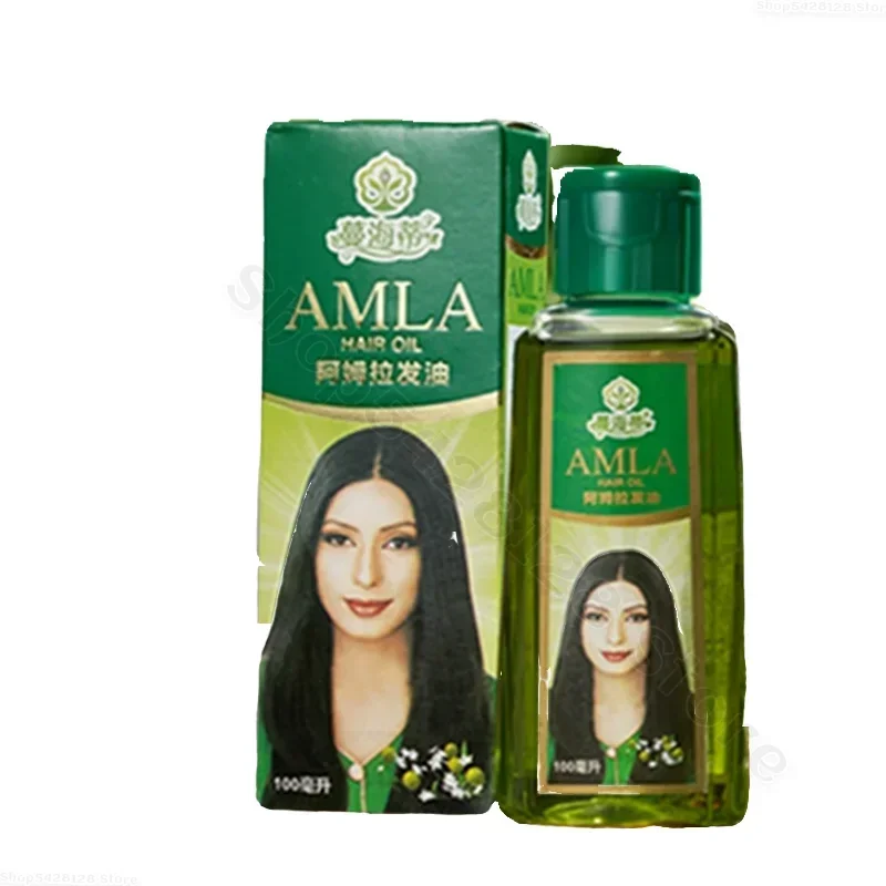 Indian Gooseberry Pure Plant Hair Care Essential Oil Nourishes, Shines, Repairs Damaged Black Hair Roots 100ml