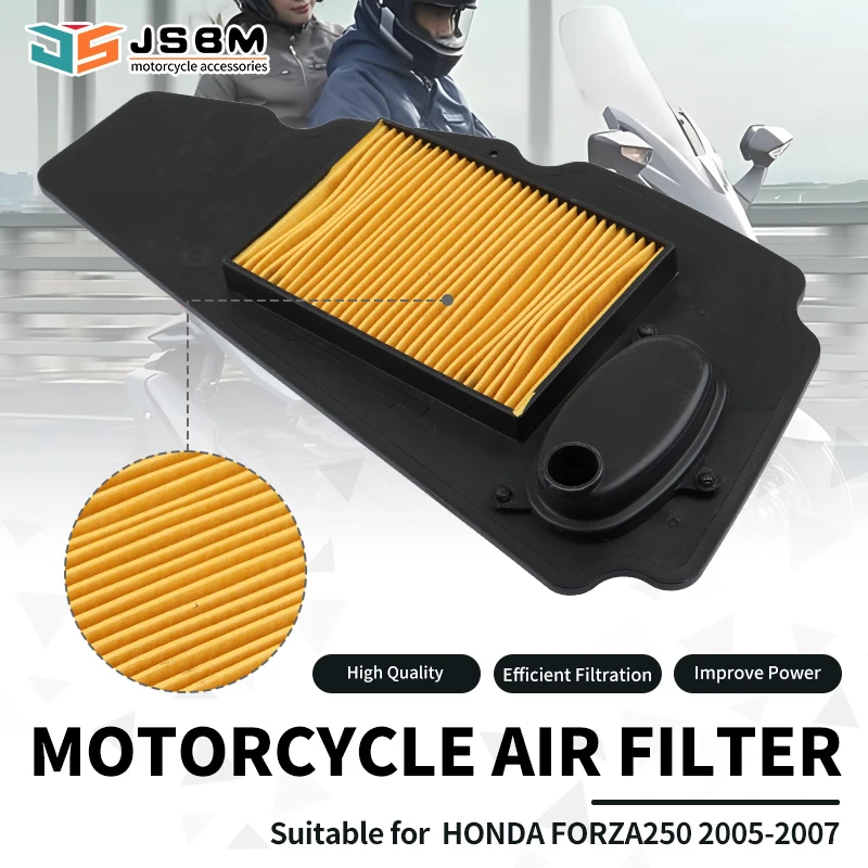 

JSBM Motorcycle Accessories Air Filter For HONDA Forza250 NSS250 Forza NSS 250 EX MF08 MF 08 2005 2006 2007 17210-KSV-J02