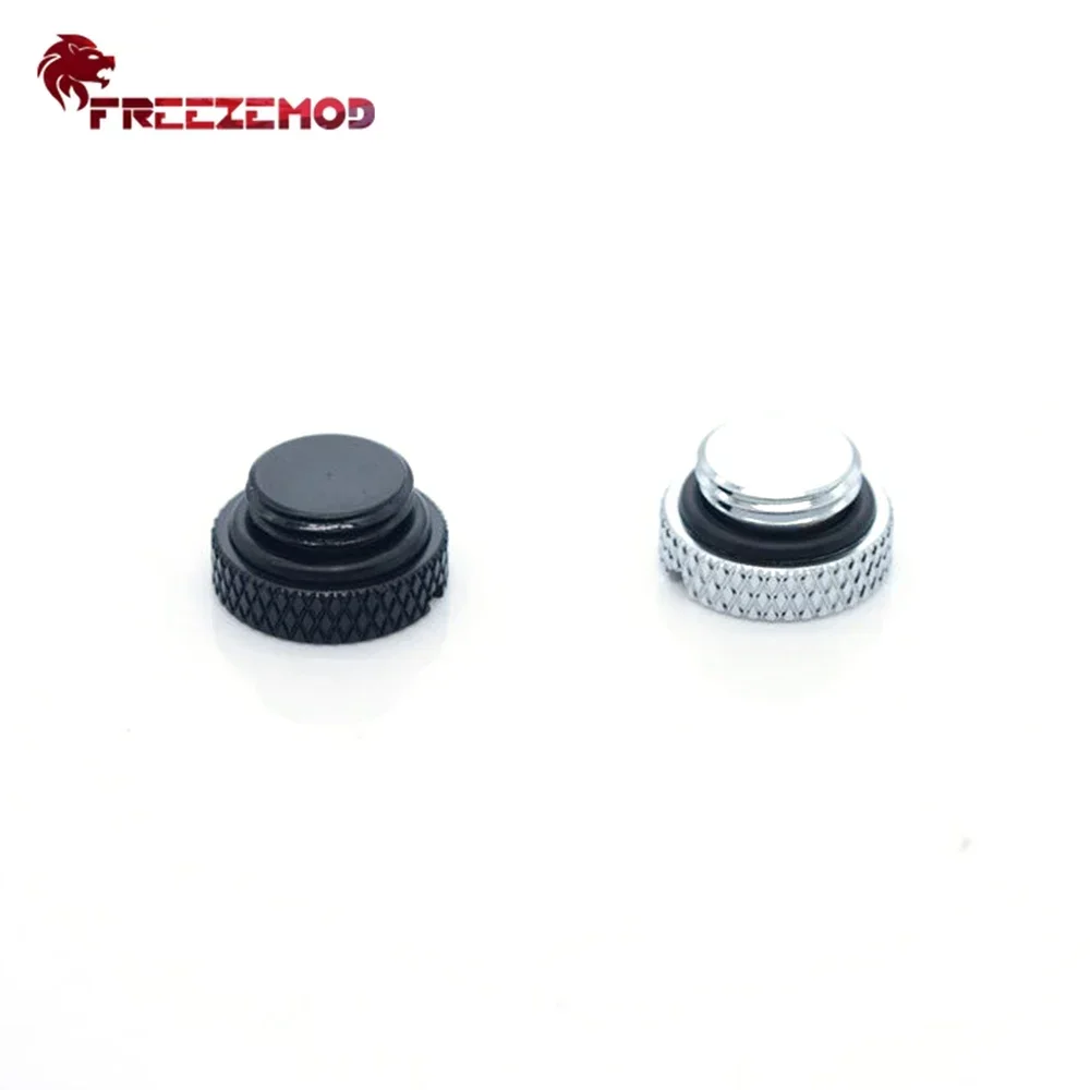 2PCS Coin Type Sealing Lock Water Plug Hand Twisted Stopper End Fitting Connection Torque MOD Metail PC Water Coolling