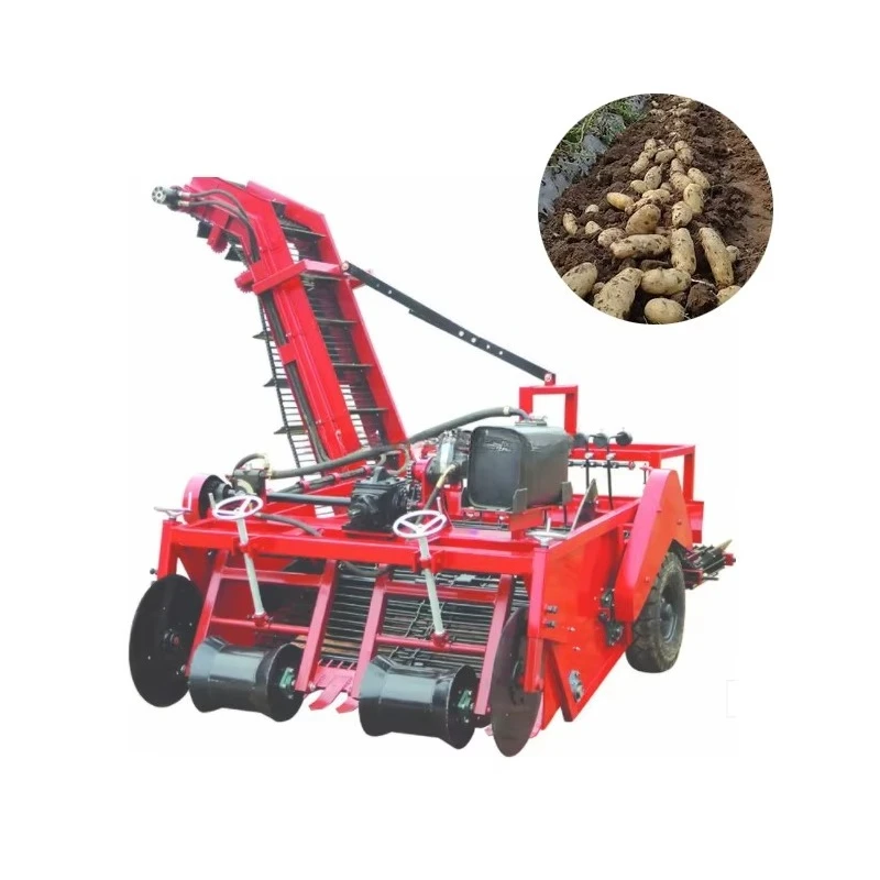 Small  Mini Harvester Combine Harvester for Home Commercial High Output Potato Harvesting Machine