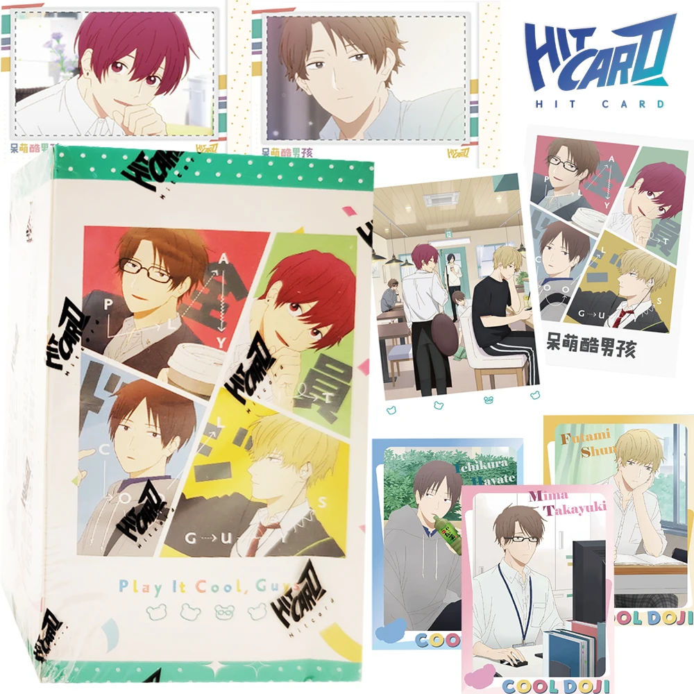 

Genuine Hitcard Play It Cool,guys Collection Cards Anime Characters Daily Wonderful Moments Special Trading Cards Hobbies Gifts