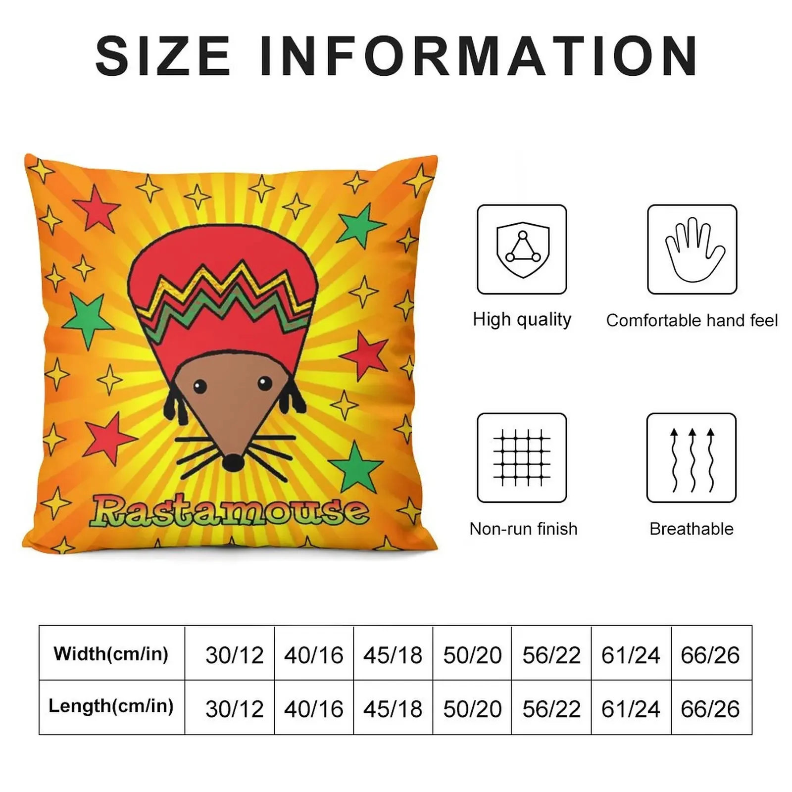 Rastamouse, of the Easy Crew Throw Pillow Cushions Cover Pillowcase pillow