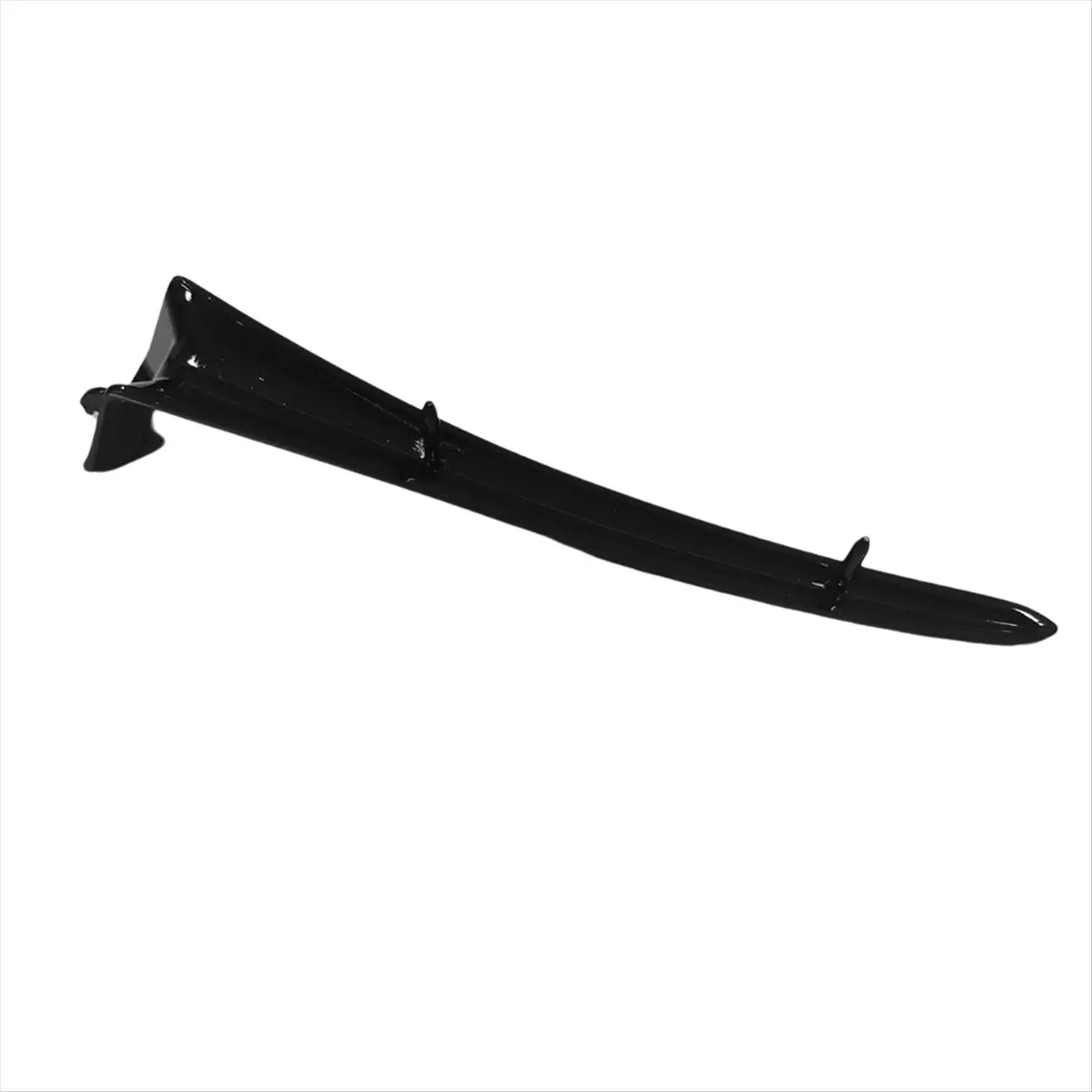 A23Z Motorcycle Nacelle Spear Top Headlight Cover Trim for Road FLHR FLHRXS 2014-2023 Dual Spikes Cowl Strip Trim