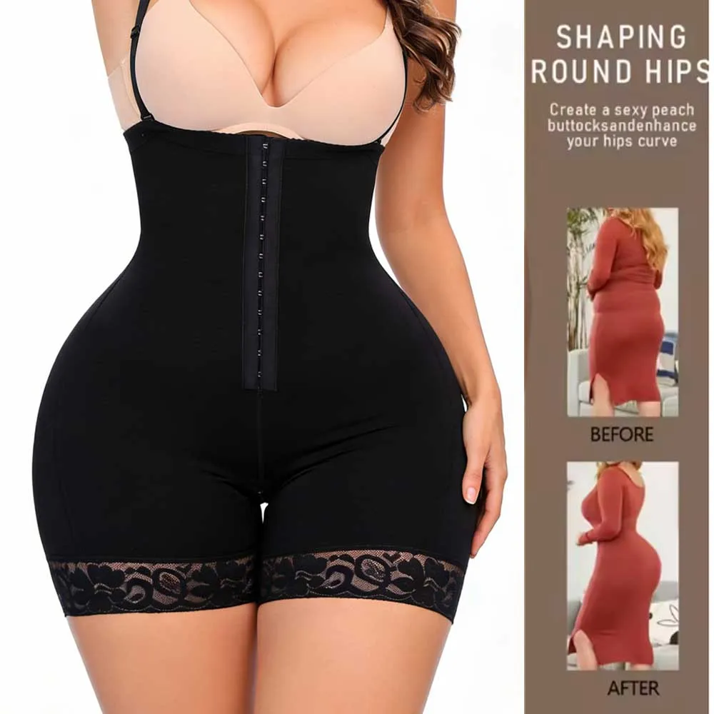 Damen-Shapewear-Höschen für Schlankheitseffekt Hochgeschnittener Bodyshaper Bauchkontroll-Höschen Formende und Reduzierende Miederhosen