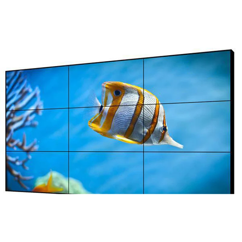 Parete video lcd con espositore pubblicitario personalizzato 2x2 3x3 led/oled/lcd
