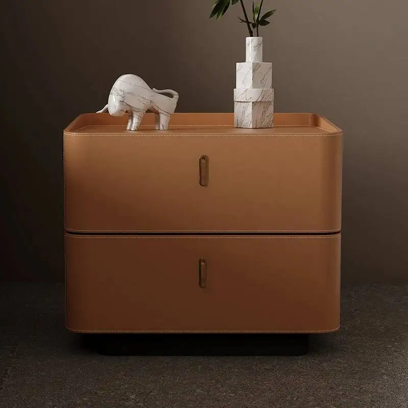 

Minimalist Modern Nightstand Premium Luxury Drawers Storage Nightstand Nordic Organizer Mesitas De Noche Bedroom Furniture