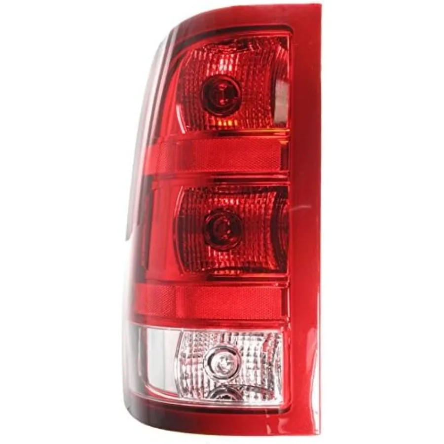 مجموعة إضاءة خلفية جانبية للركاب مكونة من قطعتين متوافقة مع 20042013 جي إم سي سي سييرا 1500 مع سرير أسطول 20072014 سيير