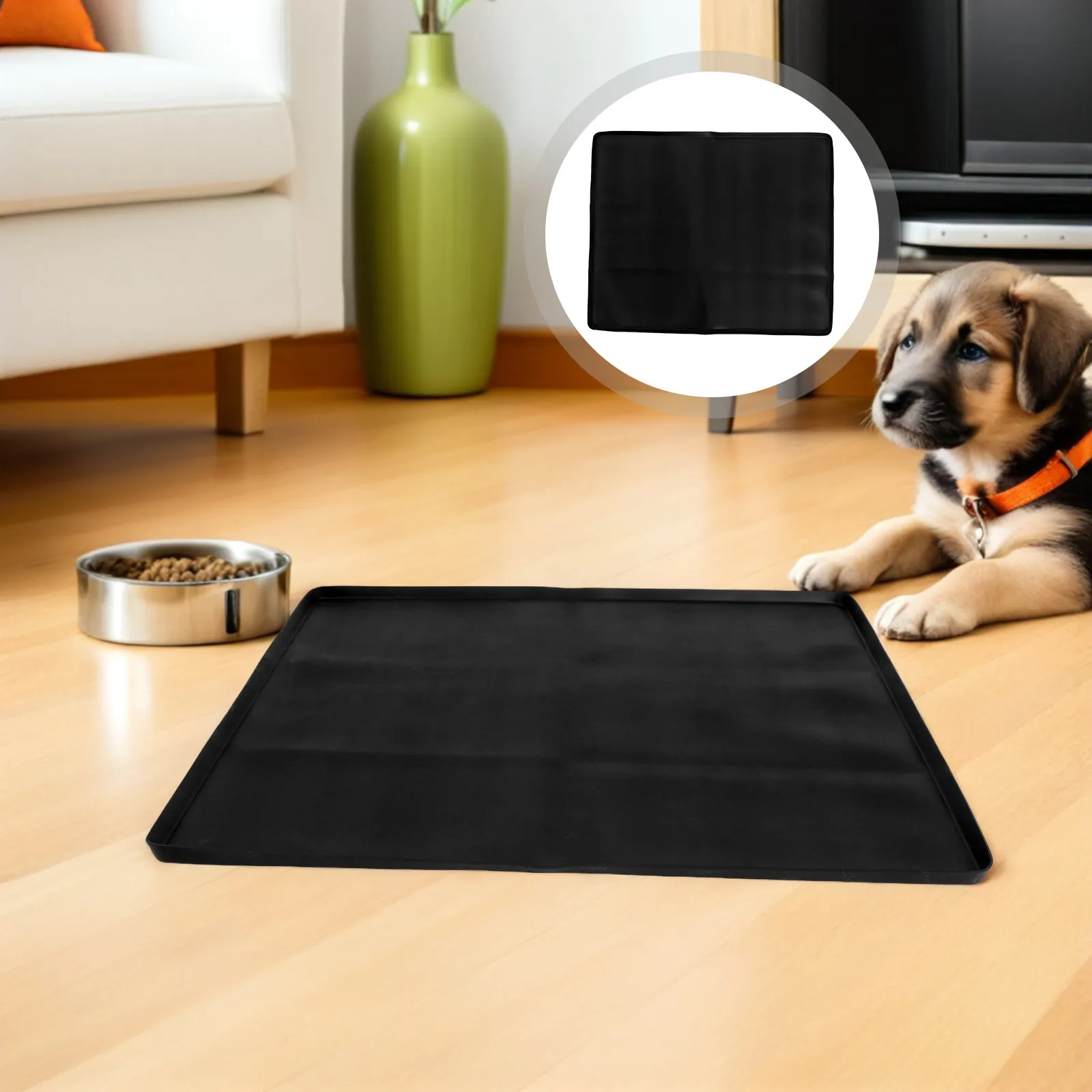 

60x60cm Indoor Dog Potty Tray Reusable Training Toilet Leak Proof Puppy Potty Training Mat Tray Dog Puppy Pee Pads Holder 24inch