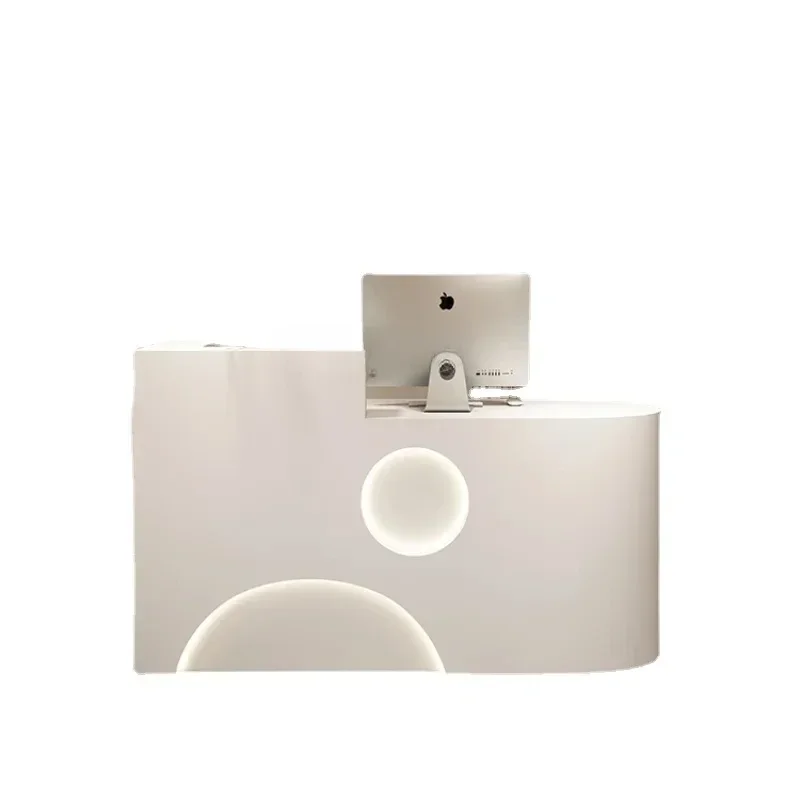 

Cashier Counter Clothing Store Beauty Bar Counter Simple Modern Shop Small Barber Shop Reception Desk