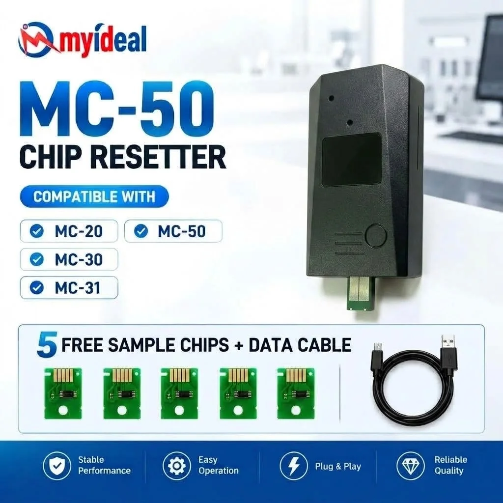 MC-50 chip Resetter MC-30 MC31 MC-20 MC-50 Maintenance Box chip Resetter for Canon MG7840 MG7850 7740 7750 PRO 6000s/4000/4000s