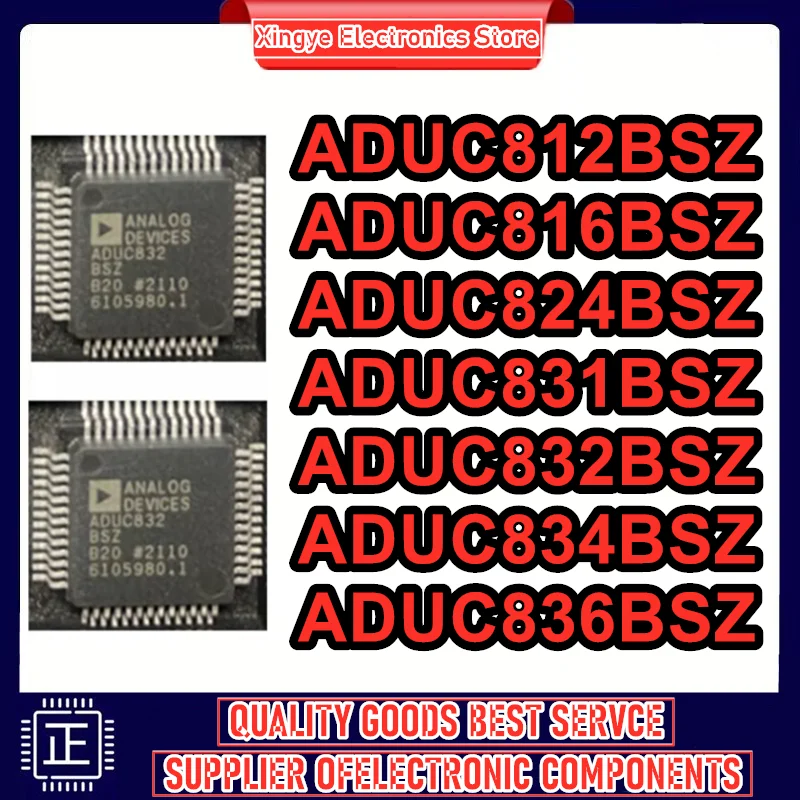 ADUC812BSZ ADUC816BSZ ADUC824BSZ ADUC831BSZ ADUC832BSZ ADUC834BSZ ADUC836BSZ QFP52 IC Chip 100% New Original in stock