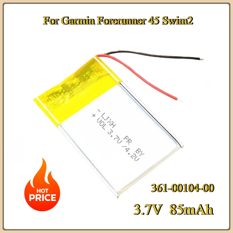

New 361-00104-20 Replacement Battery For Garmin Forerunner 45 Swim2 85mAh