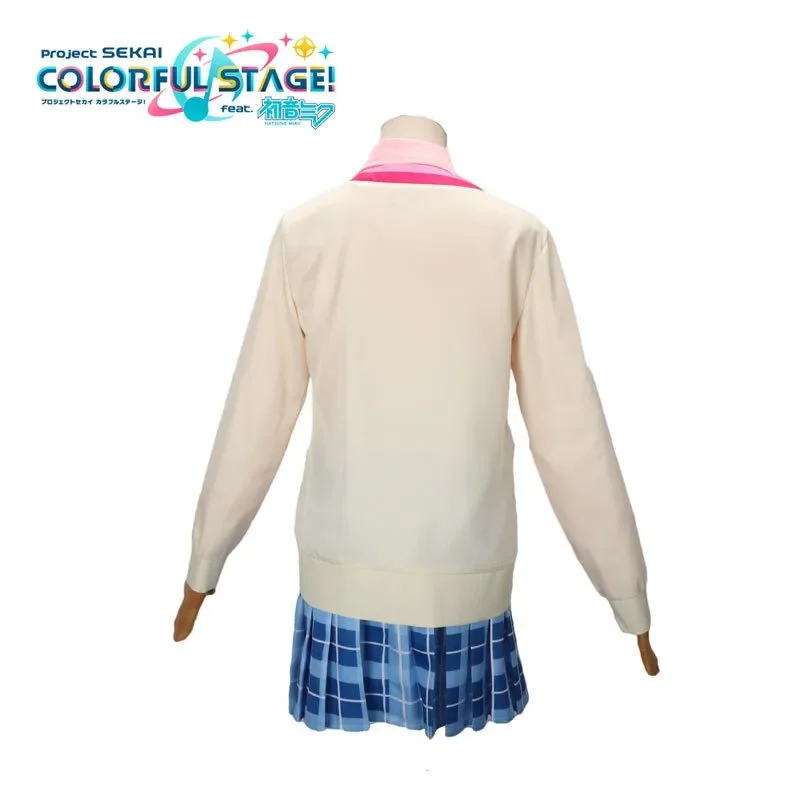 Anime Akiyama Mizuki Progetto Sekai Colorato Costume Cosplay di Scena Ragazze Quotidiano JK Uniforme Scolastica Donne Abiti di Carnevale di Halloween
