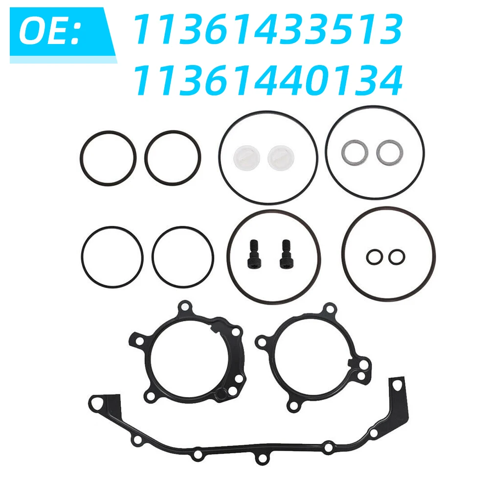 

Teflon PTFE VANOS Seal Repair Kit For BMW E36 E46 E39 M54 Engine Brown Viton O Rings 1998-2006