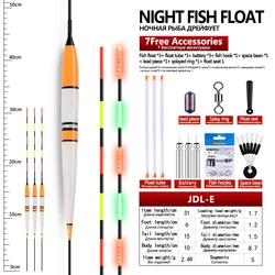 電気釣り照明floats、3本のチューブ、3つのcr425、1つのスペース、1つの形のリング、1つのフロートのレスト、1つのリード、1つのフック