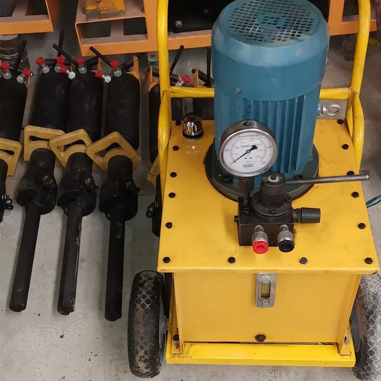 Manual Rock Core Splitter Hydraulic Stone Splitter Cracking Machine for Sale