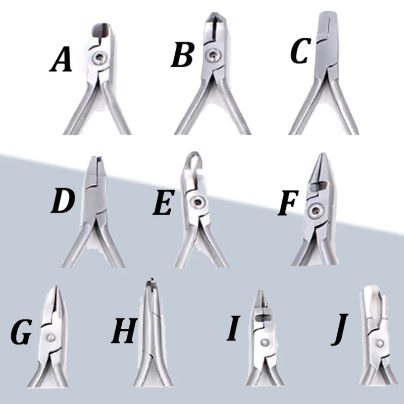 

Dental Anterior Teeth Bracket Removing Pliers Stainless Steel Orthodontic Tools Forceps Dentist Pliers Cutting Adhesive Part