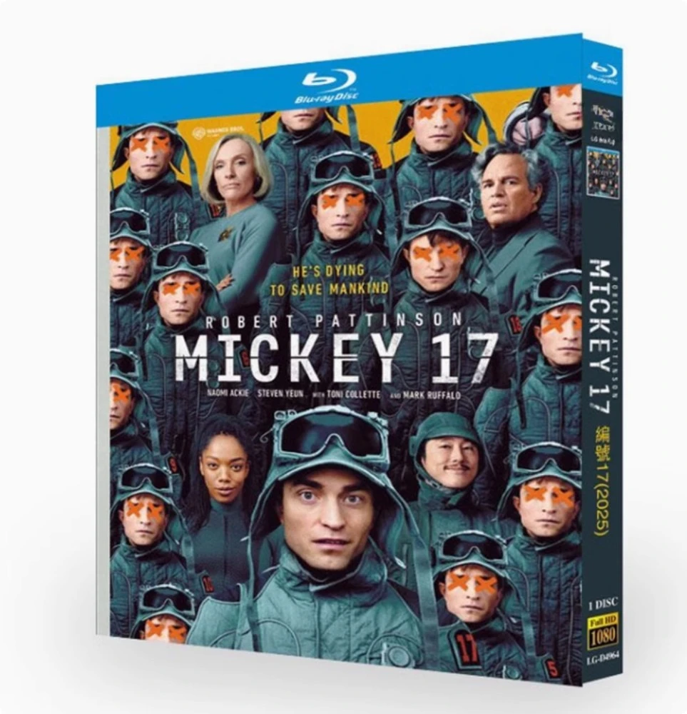 Mickey 17 (2025)BD 1-Disc All Region New Box Set English Subtitle