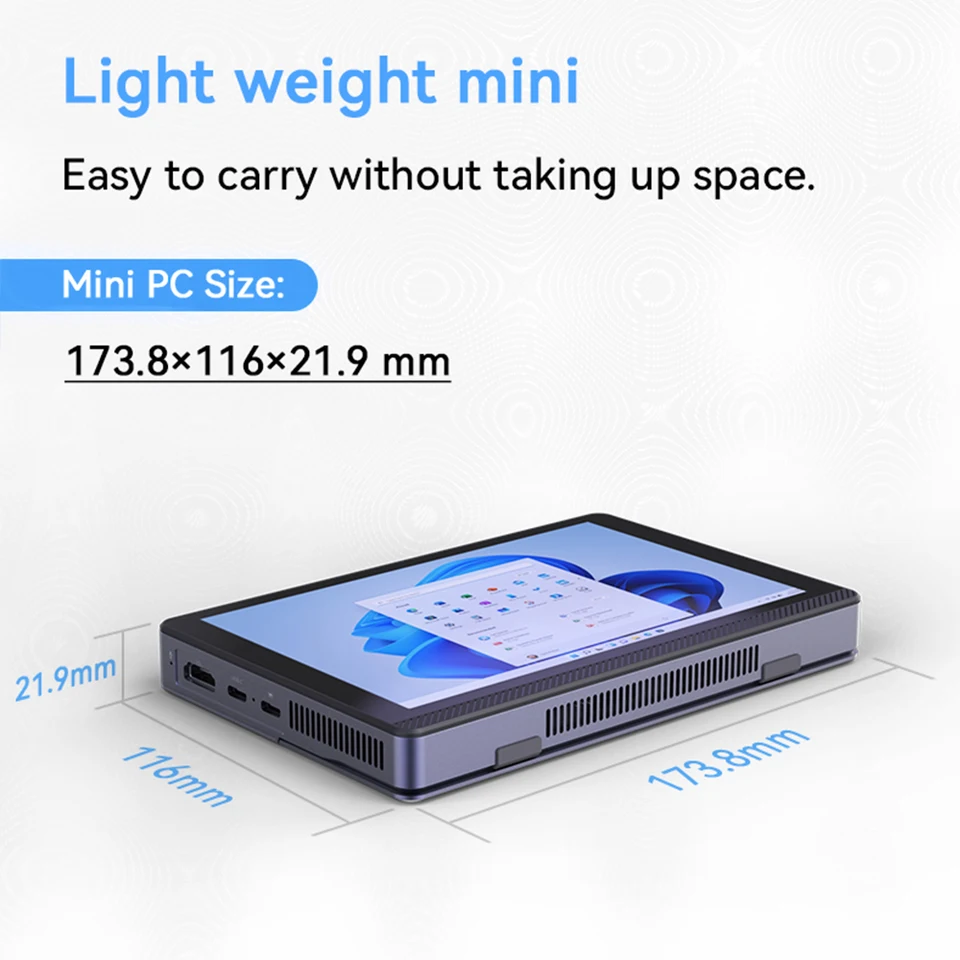 MLLSE S1 Mini PC Intel Twin Lake N150 Processor DDR5 16GB RAM