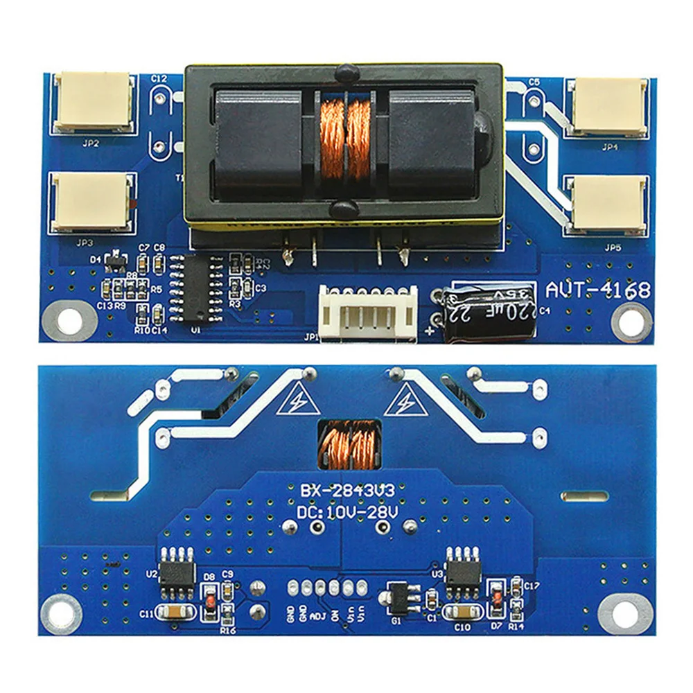 4 CCFL Lamp Backlight Universal Laptop LCD Inverter 10-28V Boost Constant Current Driver Board for 15-24