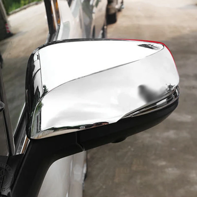 Car Chrome Rearview Side Glass Mirror Cover Trim Frame Side Mirror Caps for Toyota Sienna Platinum/Limited 2021