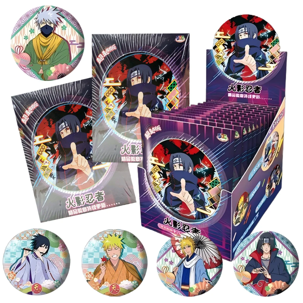 

Japanese Anime Naruto Peripheral Badge Popular Exquisite Brooch Decoration Boy's Favorite Handsome Character Toy Christmas Gift