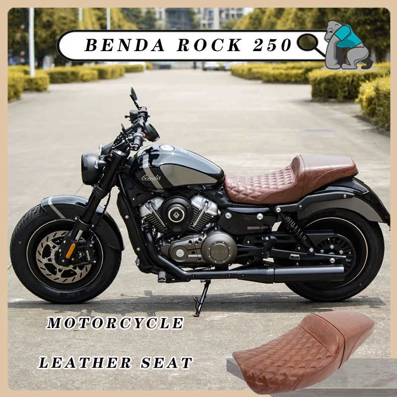 Image of Motorrad Körper Teile Sitzkissen Outdoor Sitz Pad Komfortable Gel Verbesserte Sitz Pad Kissen für BENDA Rock 250 Rock 300 BD250