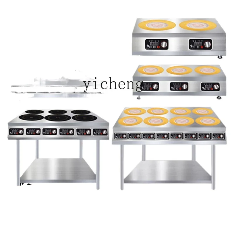 

XL commercial induction cooker multi-head electric ceramic cooker 3500w high-power 4-eye pot stove