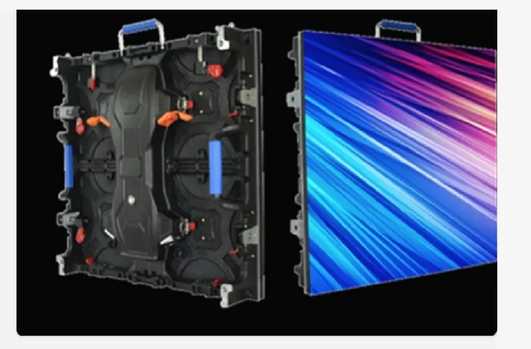 จอ LED วิดีโอวอลล์ P3.91 สำหรับใช้งานภายใน/ภายนอกอาคาร ขนาด 500x500 มม. ฉากหลังเวทีขนาดใหญ่ เชื่อมต่อไร้รอยต่อ จอ LED ให้เช่า