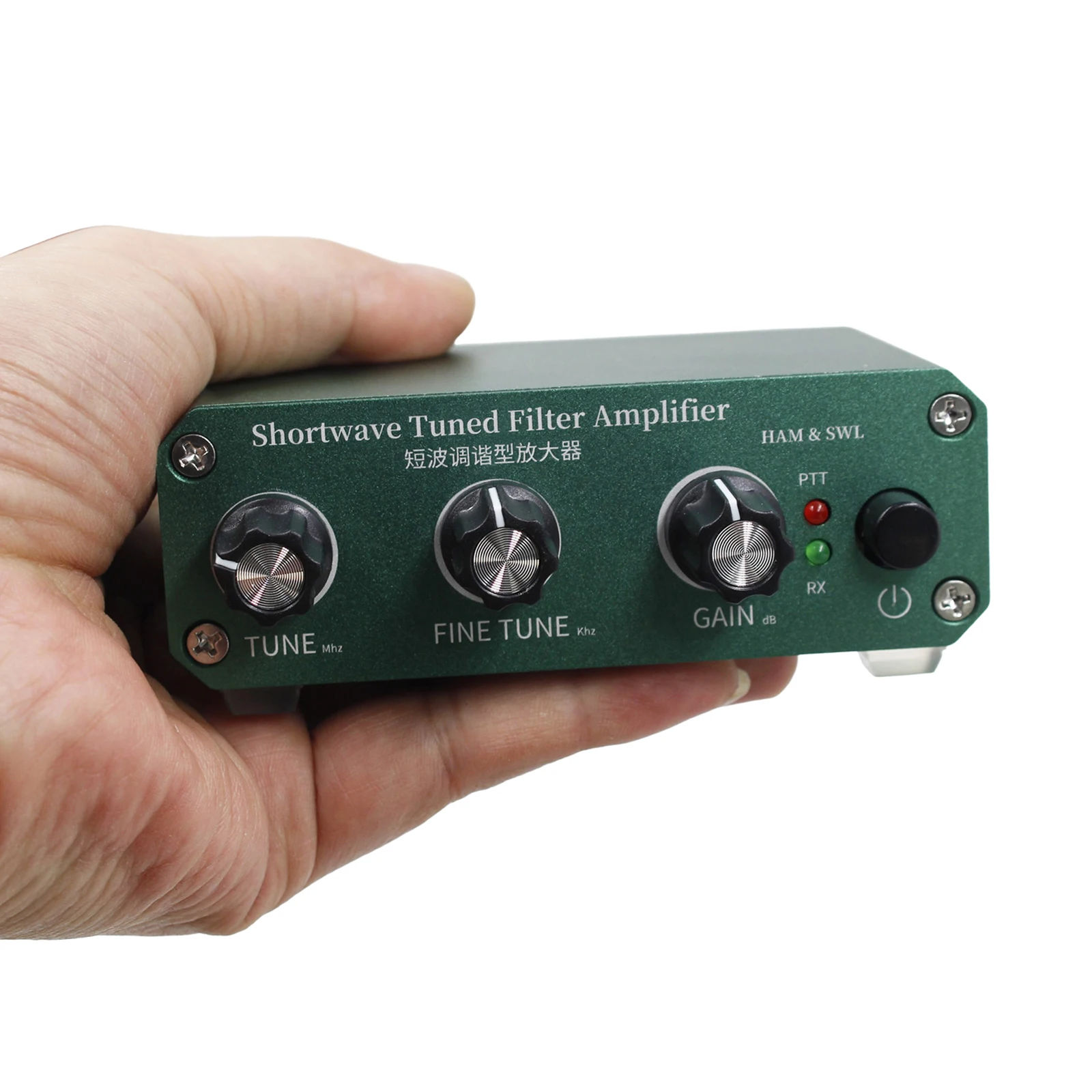 

Предусилитель HF 3-30 МГц с регулируемым усилением 0-30 дБ, усилитель для прослушивания коротковолновых волн (SWL) и радиолюбительской связи