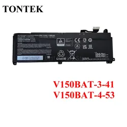 Laptop Battery For CLEVO V150BAT-3-41 11.55V 3465mAh 41Wh V150BAT-4-53 15.4V 3510mAh 53.35Wh V150PNH V150PNJ V150PNK V155PNKQ V1