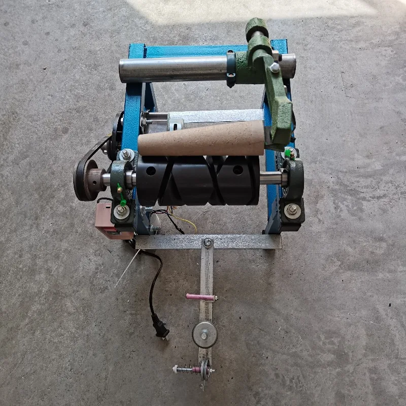 Wool single spindle winding machine, slot car, pouring machine, thread machine, winding car