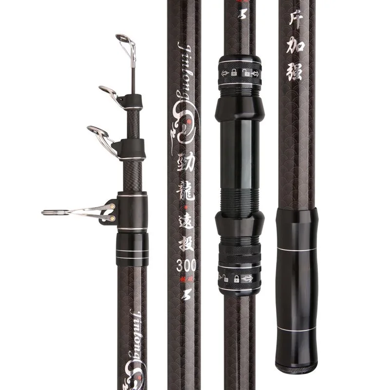 Caña Telescópica de Carbono para Surfcasting y Baitcasting - imagen 4