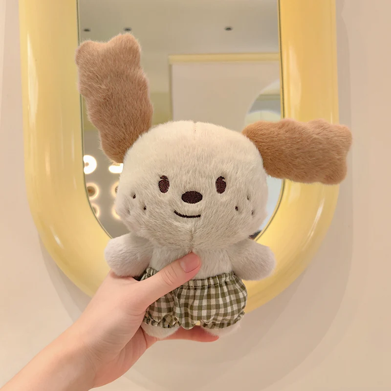 ตุ๊กตาสุนัขแฮปปี้พัพพี้ หูกระดิกได้ ของเล่นสุนัขน่ารัก ของเล่นสัตว์น่ารัก หมอนอิงนุ่ม ของขวัญคริสต์มาสสำหรับเด็ก