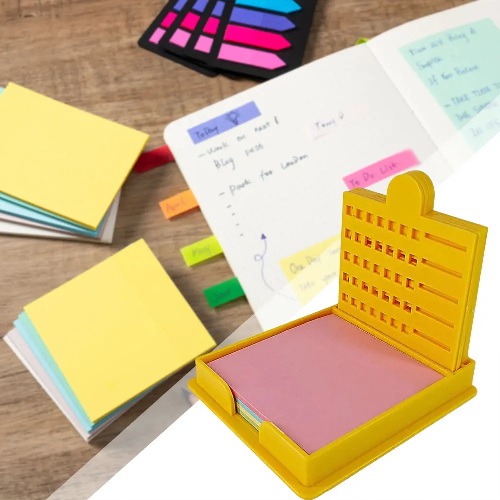 ชุดกระดาษโน้ตแบบพกพา ที่ใส่กระดาษโน้ตแบบพกพาสำหรับครูนักเรียน