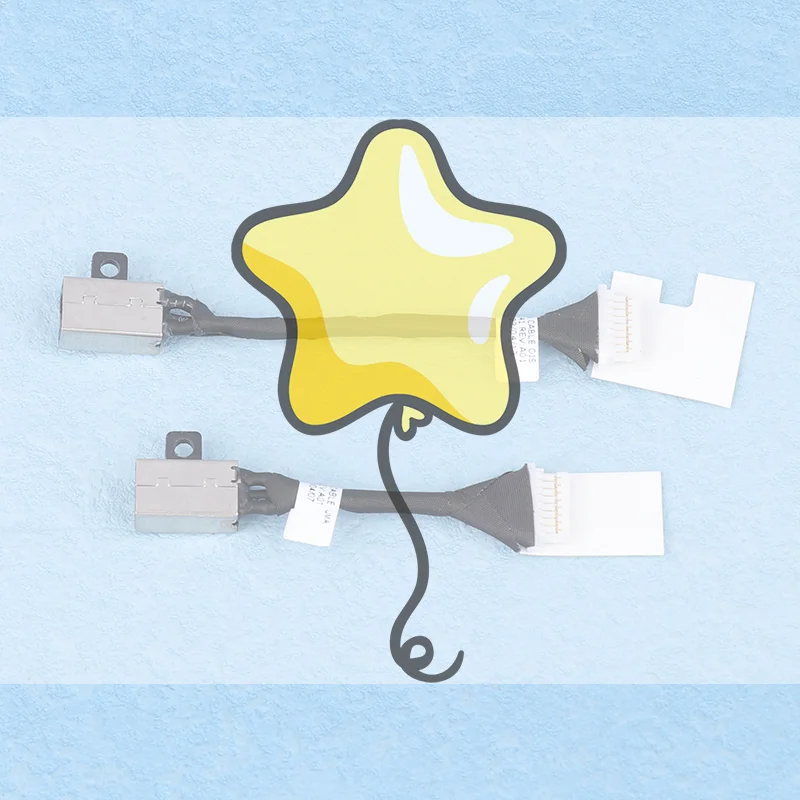 

Новый разъем питания постоянного тока для ноутбука, порт зарядки, кабель для LATITUDE 3410 3510 7DM5H