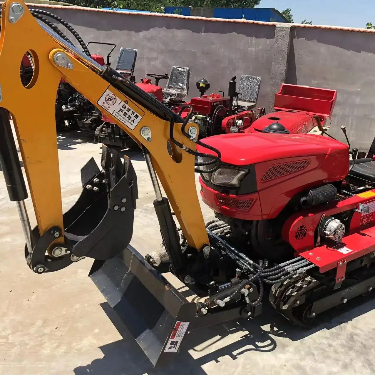 

Customized 35HP Diesel Tiller Orchard Cultivation Greenhouse Plowing Inter-Row Weeding