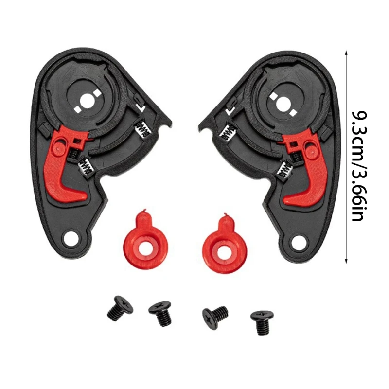 Supporto per base per scudo per caschi Supporto per visiera ricambio per NZI TENDY Trasporto goccia