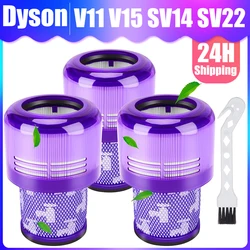 Washable Hepa Filter For Dyson V11 V15 SV14 SV22 Absolute Animal Extra Pro Detect Vacuum Cleaner Accessories Parts No. 970013-02