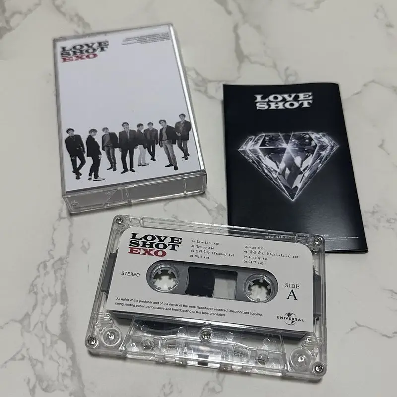 

Korean Pop Music Cassette Tape New Unopened With Lyrics Retro Collection High Fidelity Sound Portable Playback